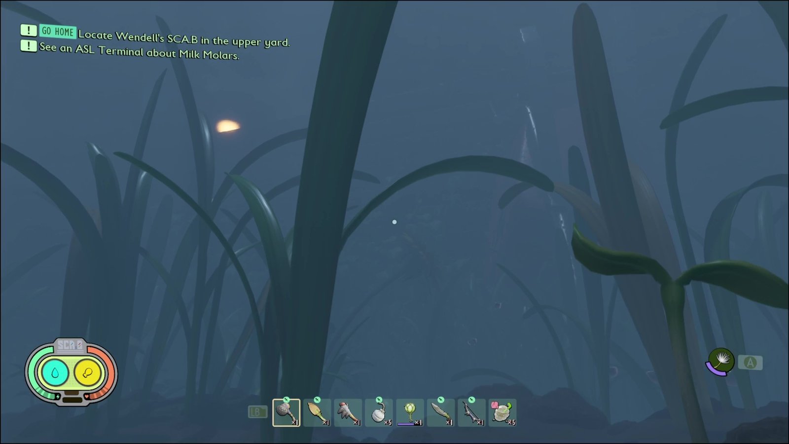 How to build a path to the Upper Yard in Grounded