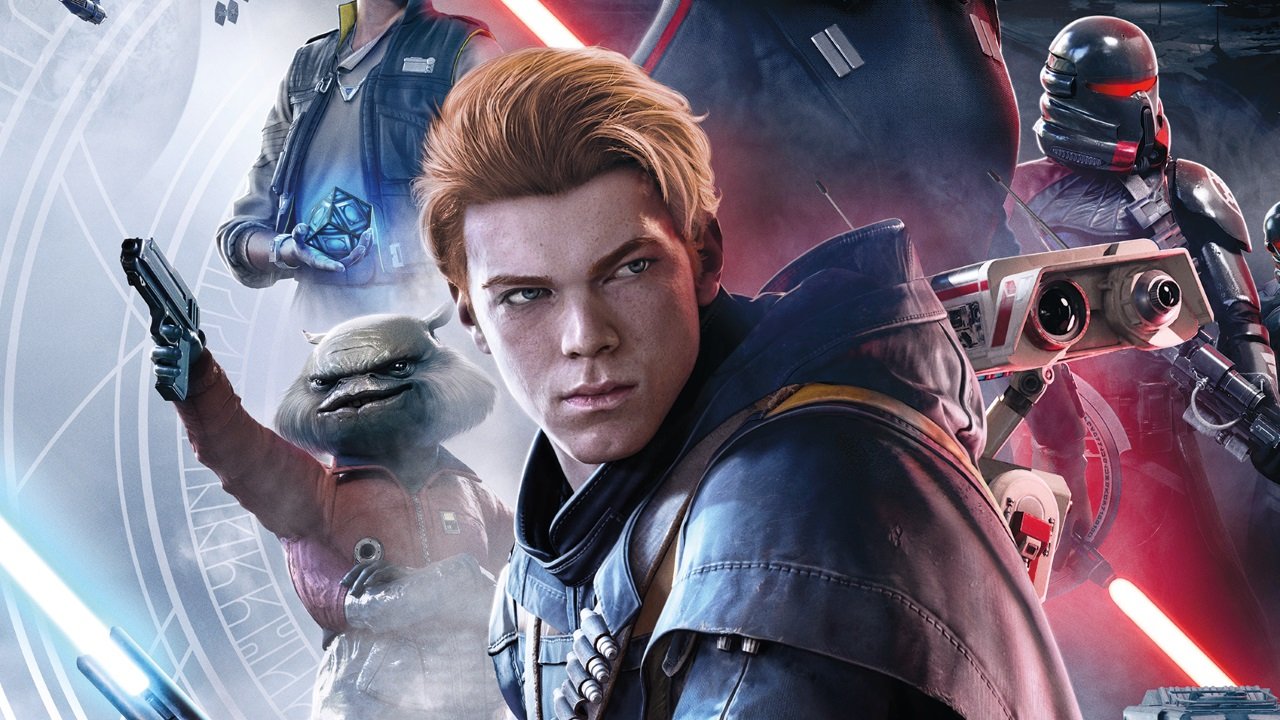 Best single-player games: a screenshot of Star Wars Jedi: Fallen Order promo art.