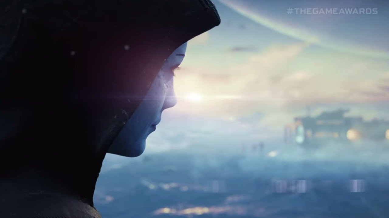Upcoming Xbox Series X games: Liara looking at the Citadel in Mass Effect.