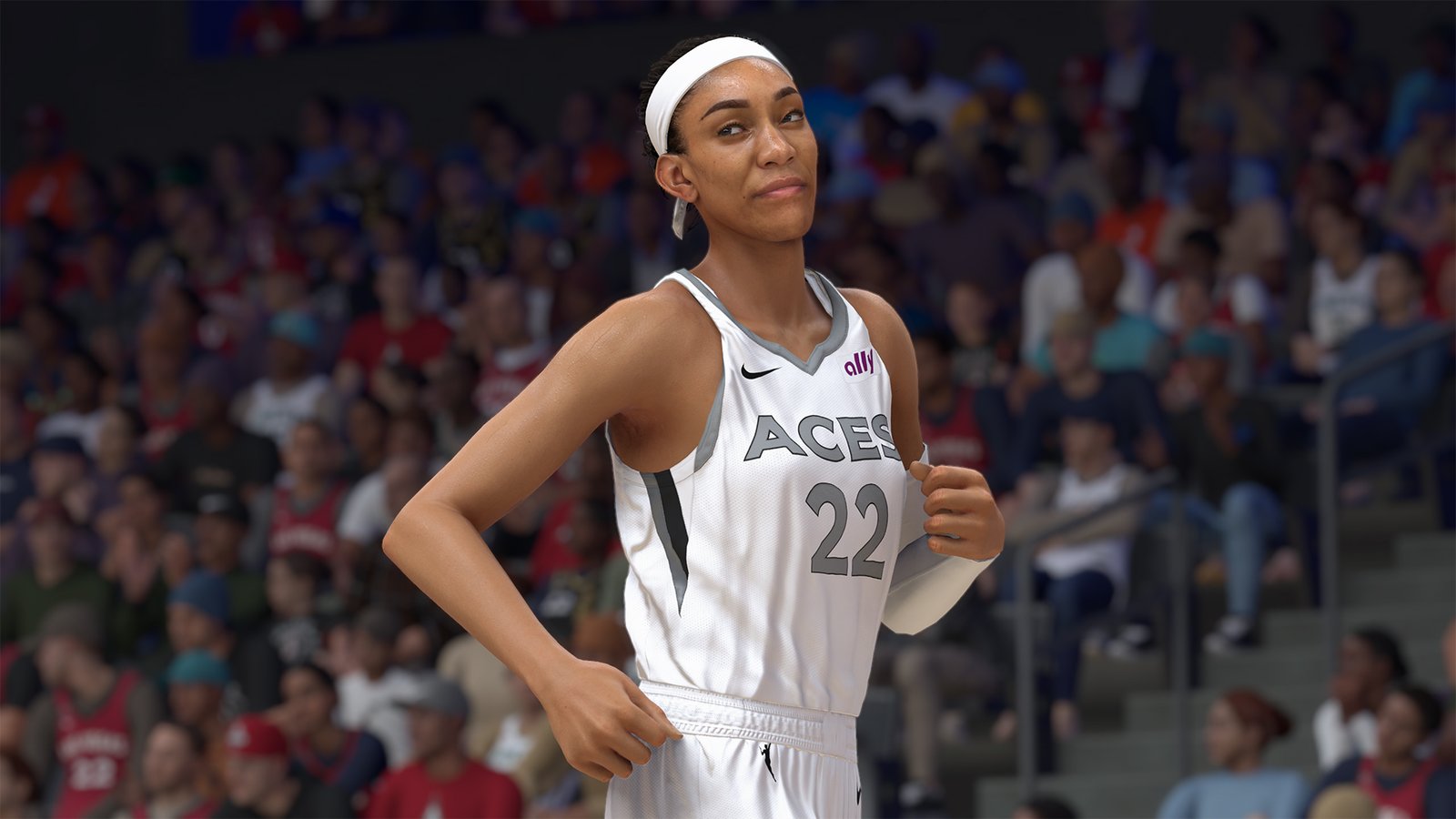 A screenshot of NBA 2K25, one of the best sports games.