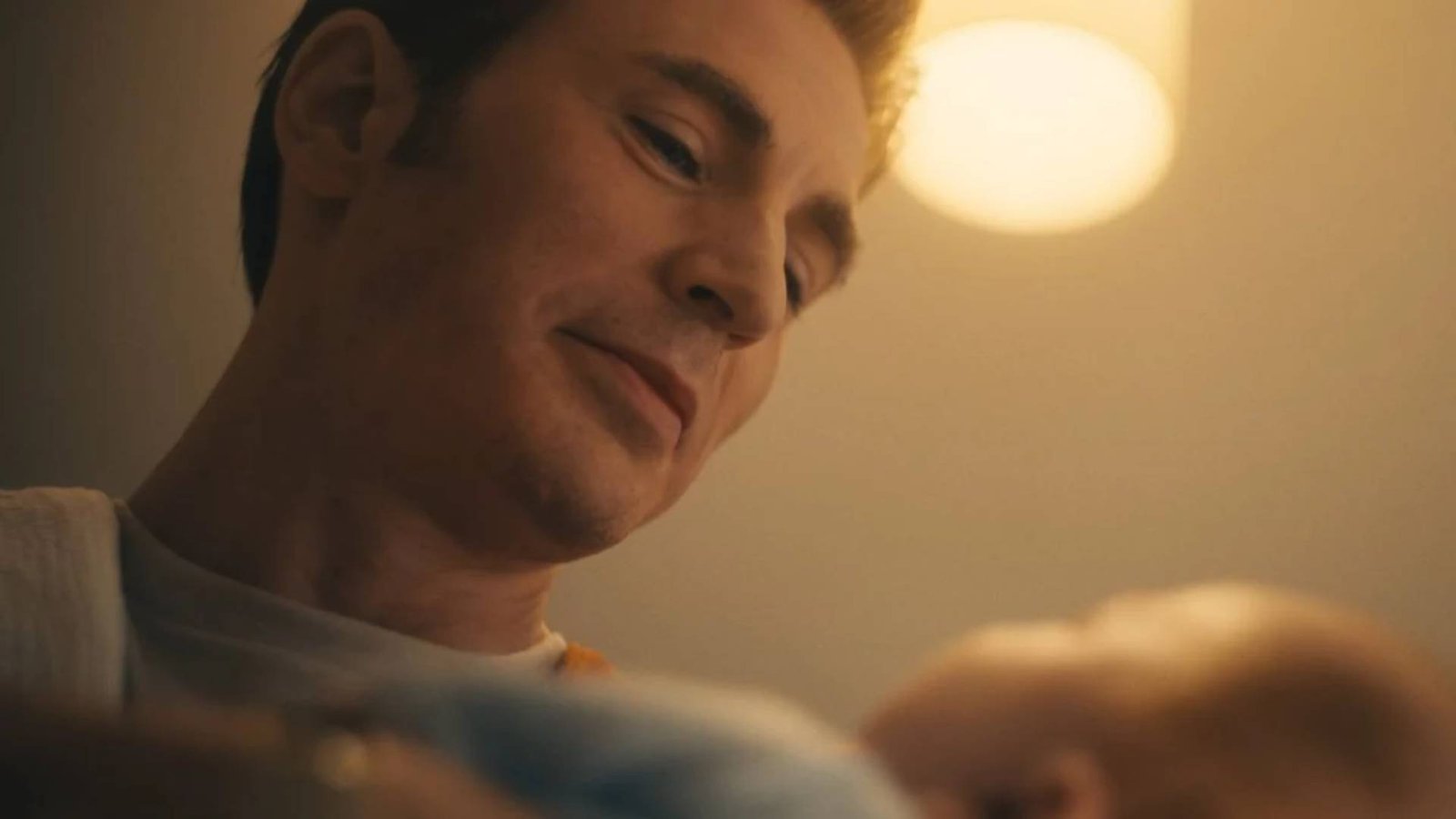 Chris Evans as Cap in the first Avengers: Doomsday trailer