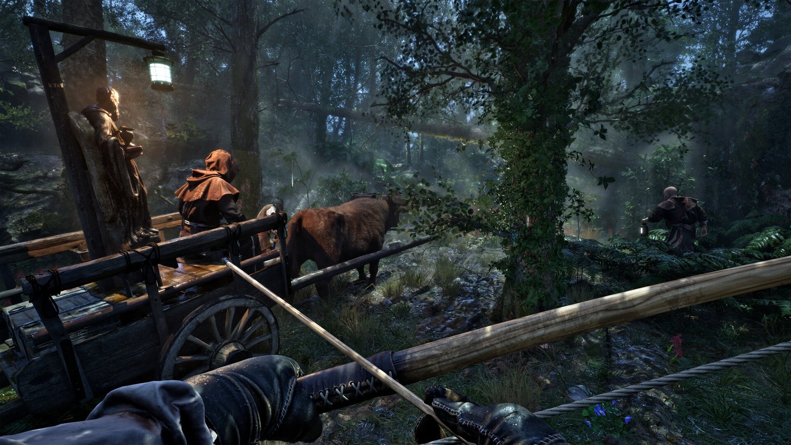 A screenshot of the upcoming Horror game, The Mound: Omen of Cthulhu