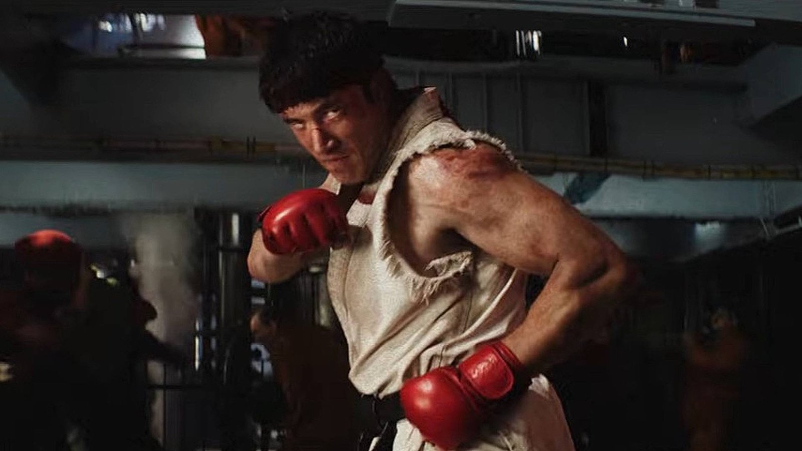 Andrew Koji as Ryu in the trailer for the upcoming Street Fighter movie