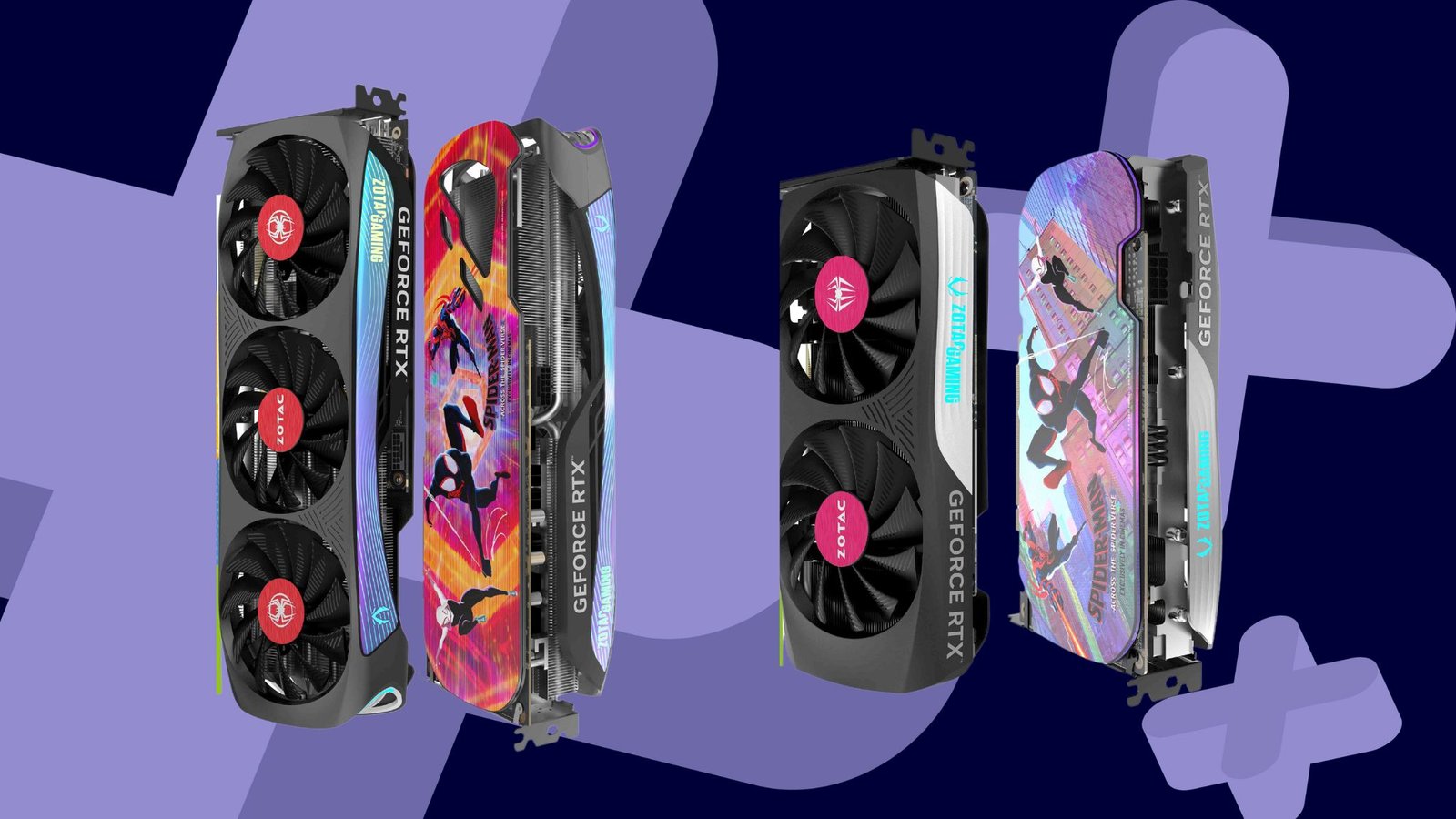 Zotac's spider-verse limited-edition RTX 4070 GPUs