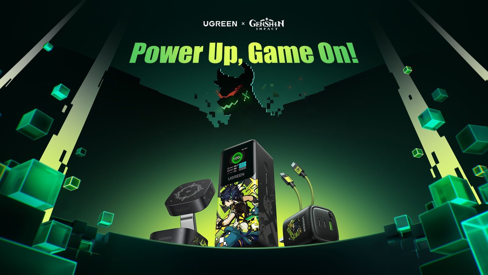 UGREEN x Genshin Impact : une collection gaming inédite