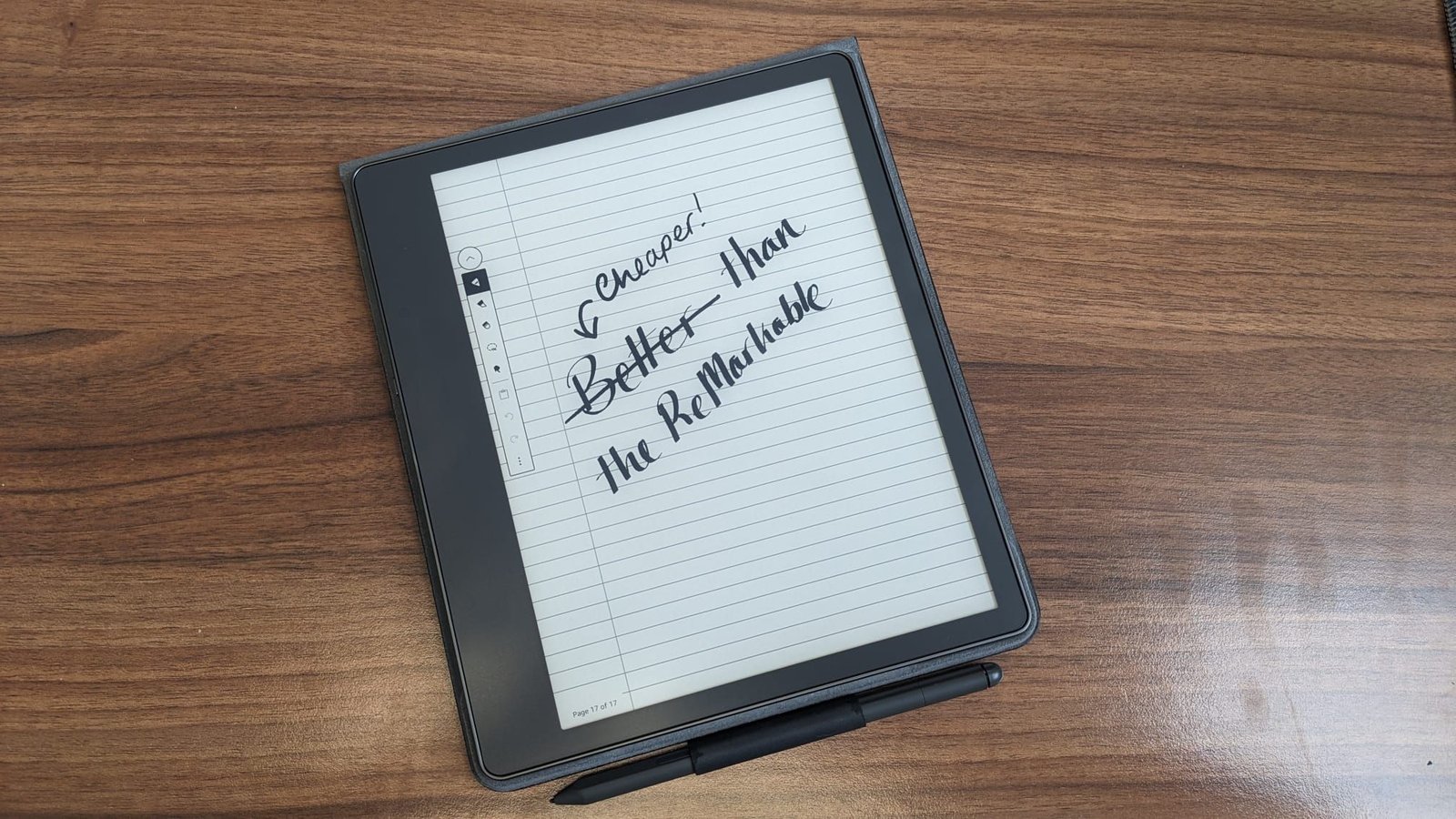 Kindle Scribe en promotion : l’alternative idéale au reMarkable