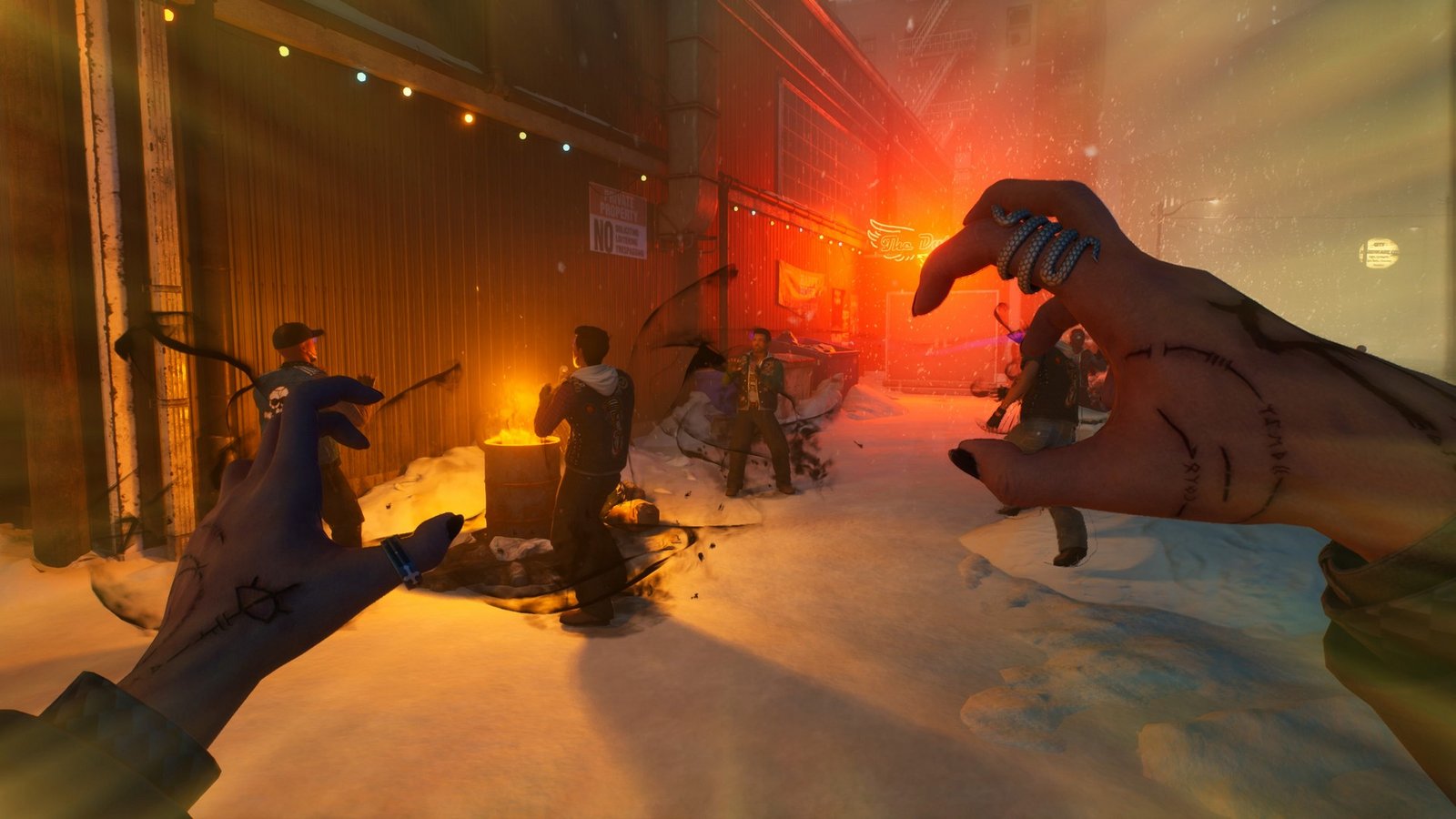 Draining enemies in Vampire: The Masquerade - Bloodlines 2