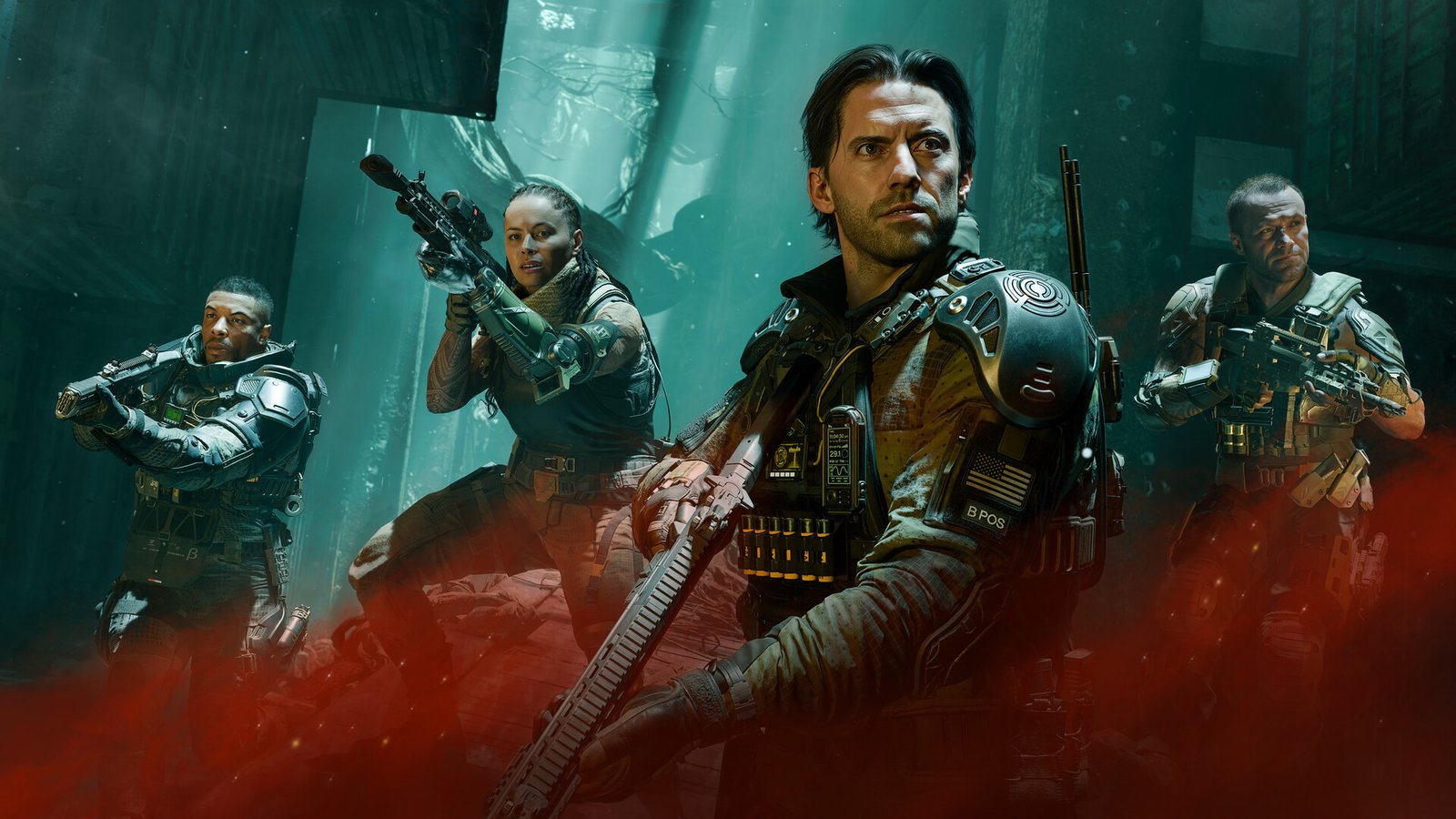 Black Ops games in order: A group of soldiers holding guns during Black Ops 7.
