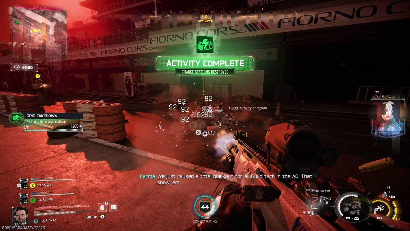 Call of Duty Black Ops 7 endgame mission shooting DAWG drone