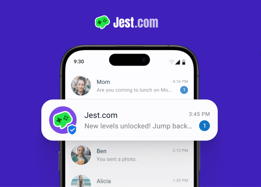 Jest : le jeu vidéo mobile s’invite dans vos messageries