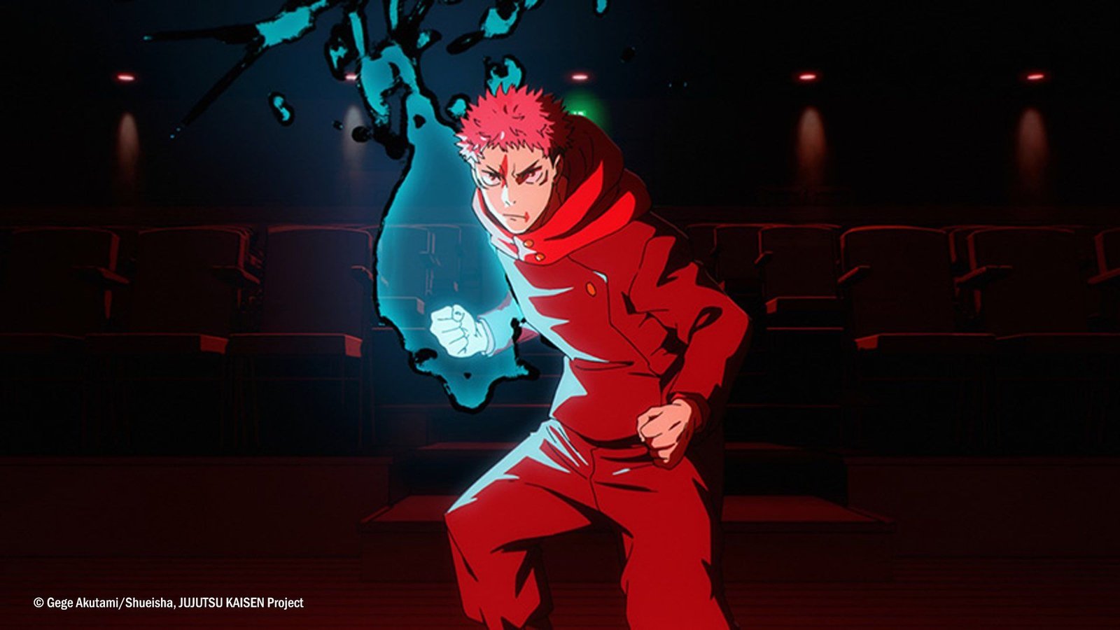 Yuji getting ready to attack in Jujutsu Kaisen Culling Game Part 1