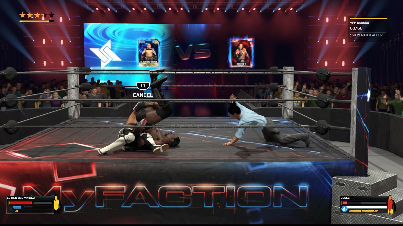 The new WWE 2K26 MyFaction ring and camera are neat upgrapes
