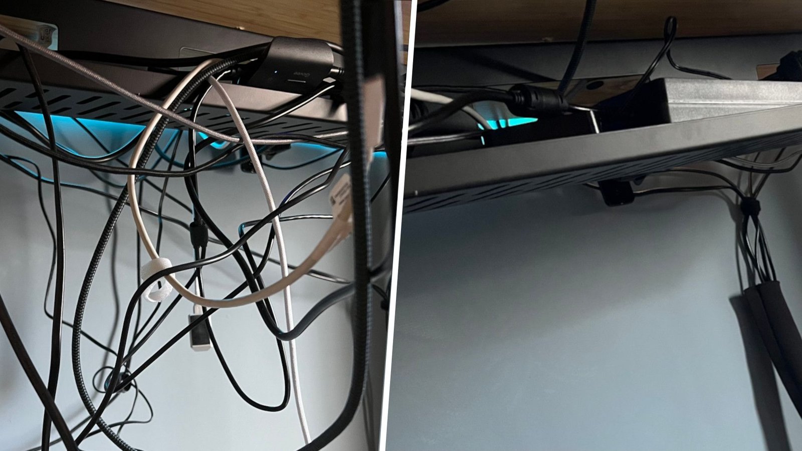 Rangement des câbles : mes astuces pour un bureau épuré