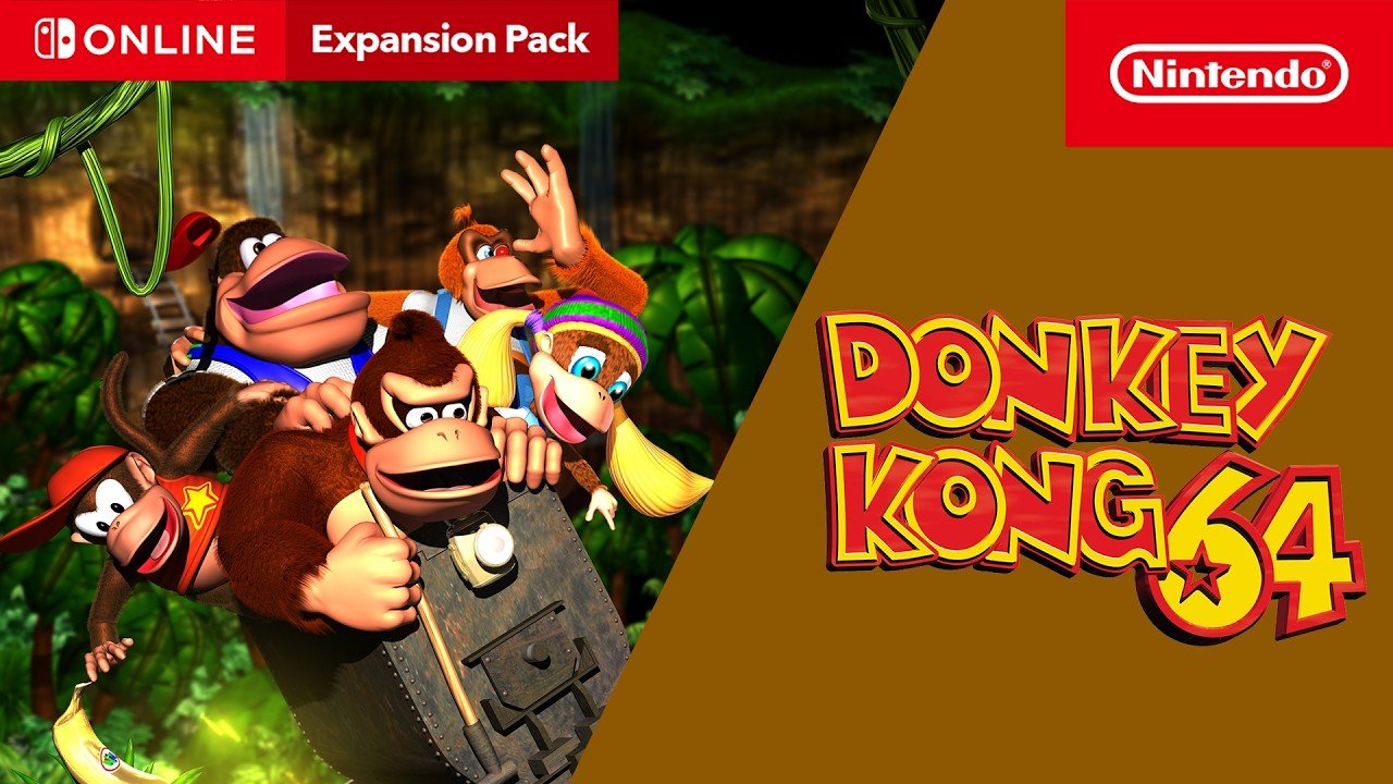 Donkey Kong 64 – Nintendo 64 – Nintendo Classics – Nintendo Switch Online + Expansion Pack - YouTube