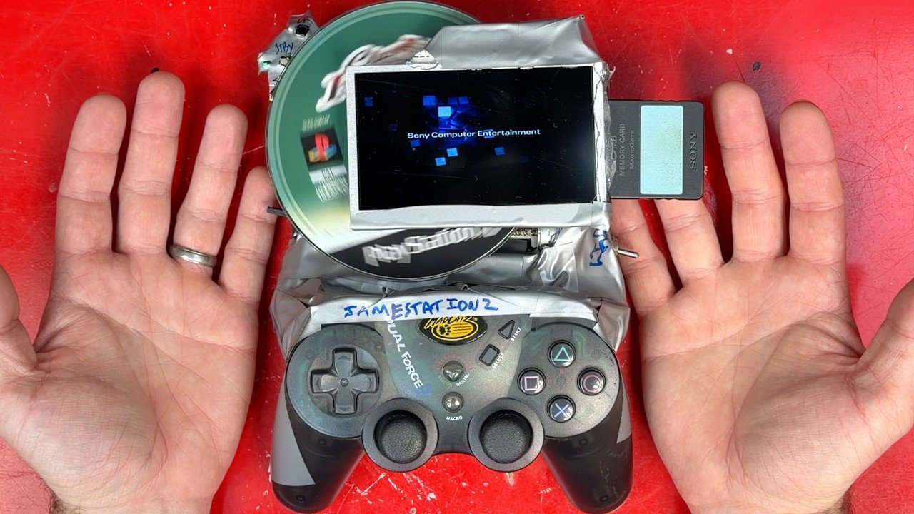 I Made a Playstation 2 Portable - YouTube