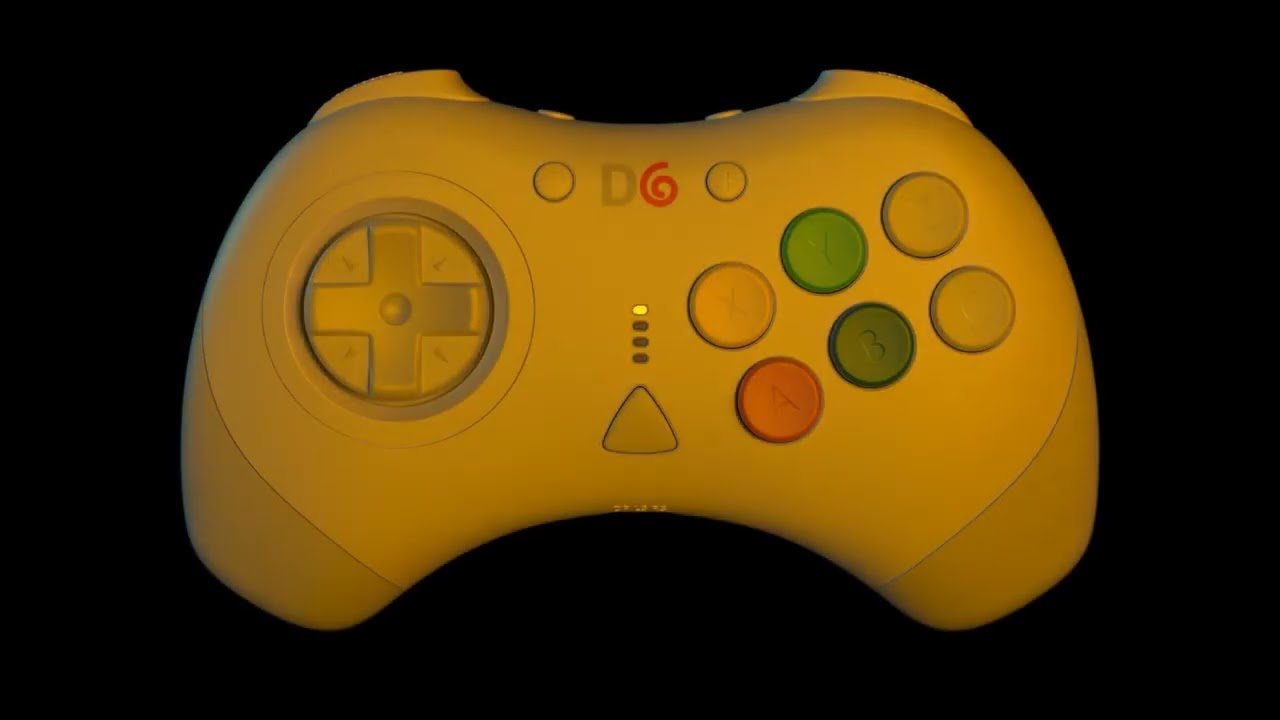 D6 Dreamcast Wireless Controller - YouTube