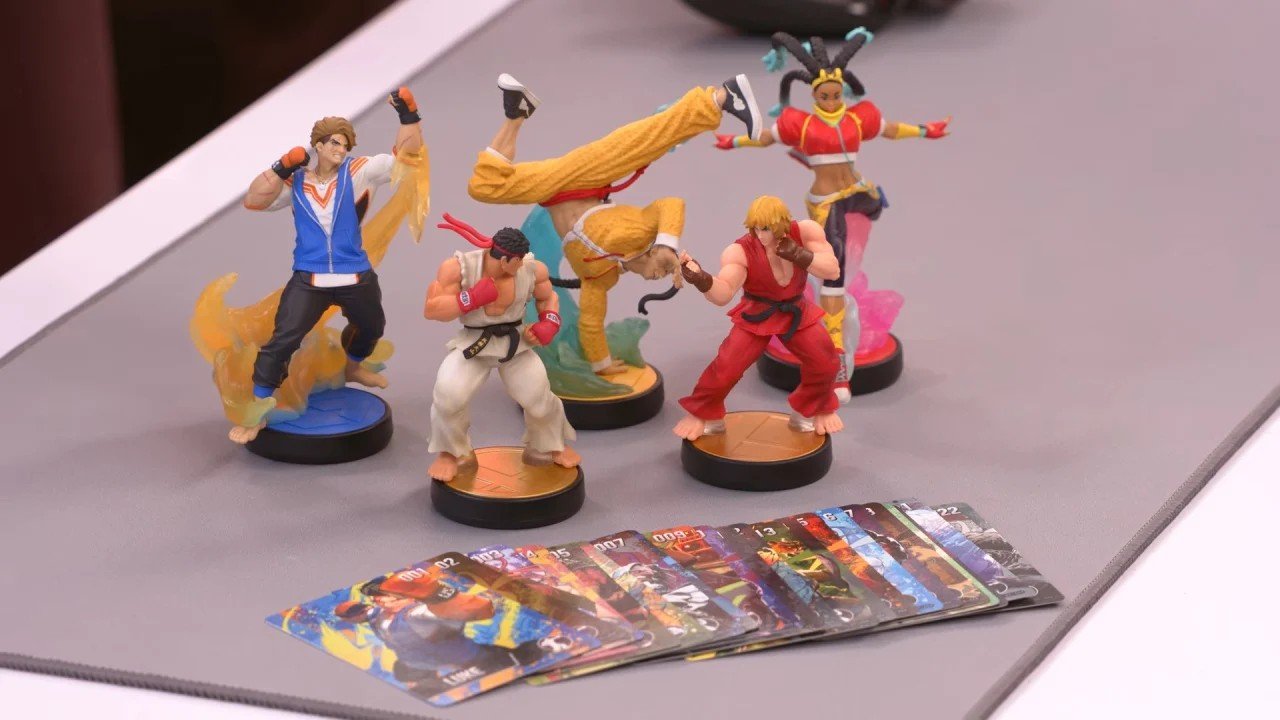 Street Fighter 6 Amiibo and cards