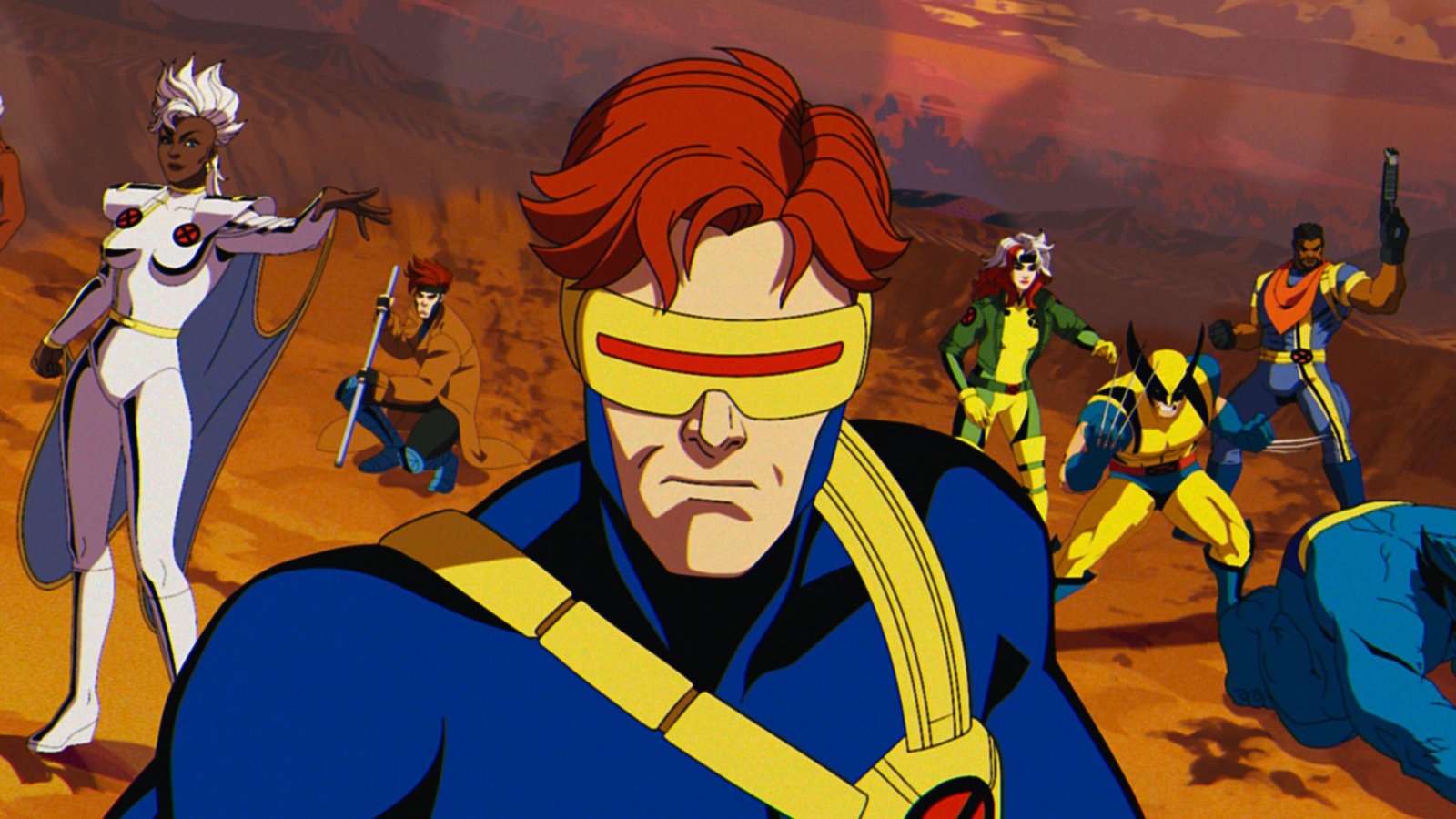 Cyclops and the X-Men in X-Men '97