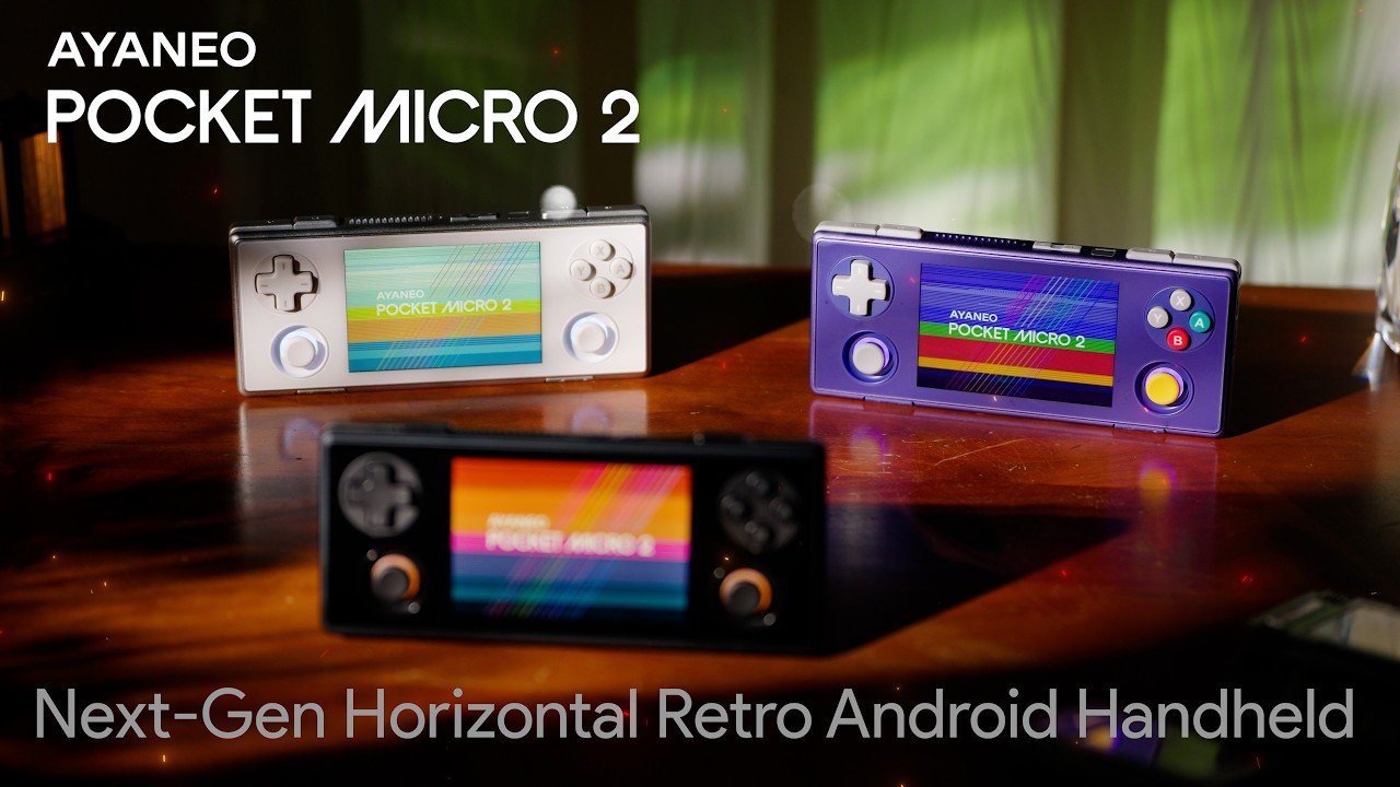 AYANEO Pocket MICRO 2 -- NEXT-Gen Powerhouse, Retro’s New Icon - YouTube