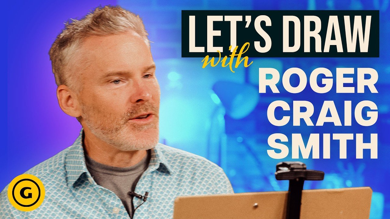 Let's Draw With Roger Craig Smith - YouTube