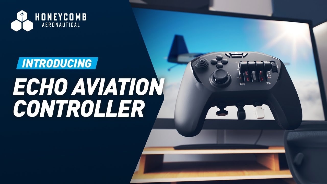Echo Aviation Controller | Features | Honeycomb Aeronautical - YouTube