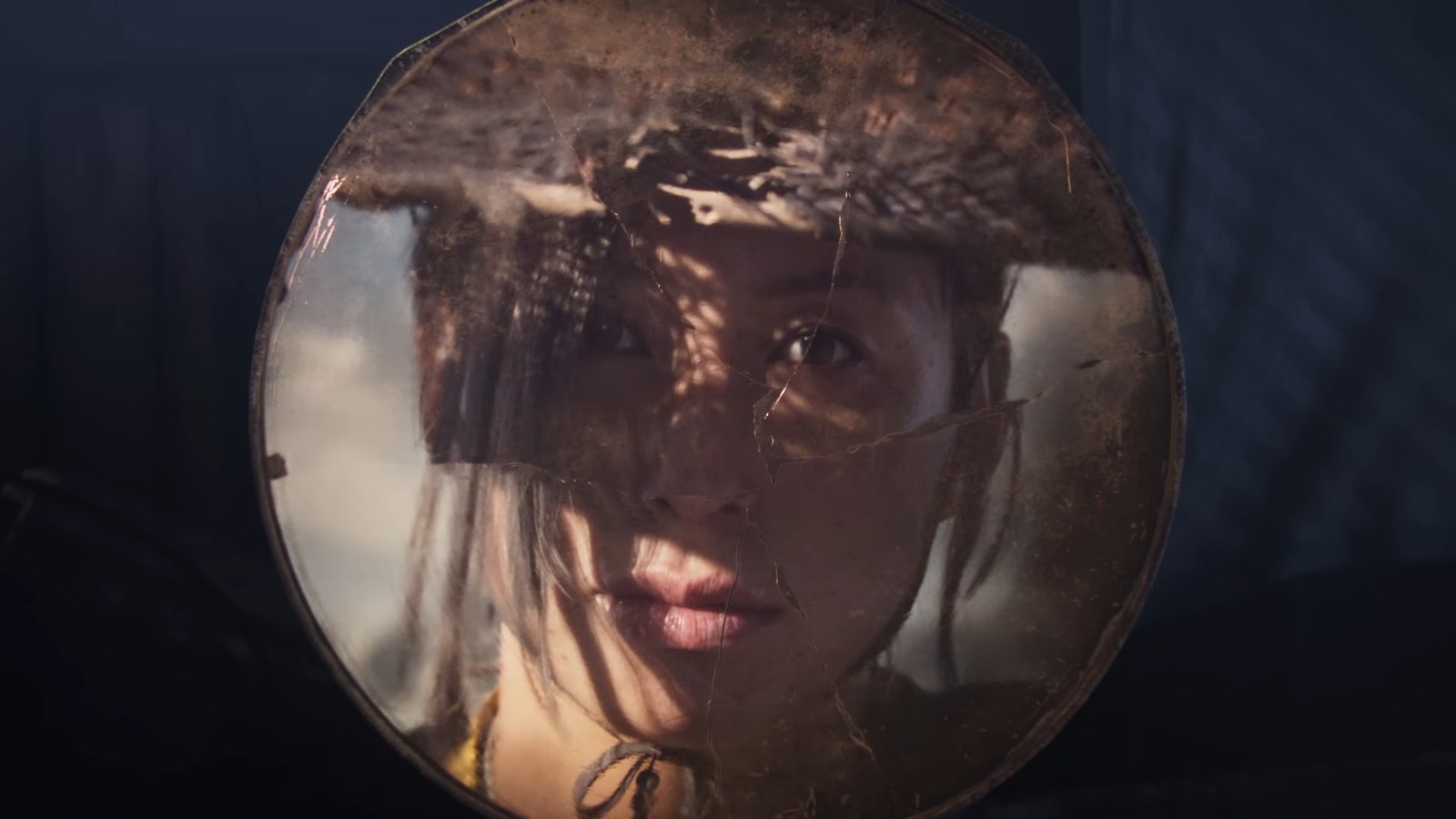 Ghost of Yotei protagonist in straw hat