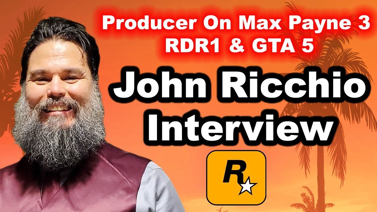 #212 - John Ricchio On GTA 5, GTA 6, Rockstar, RDR1, Leadership, AI, Crunch, Cut Content etc. - YouTube