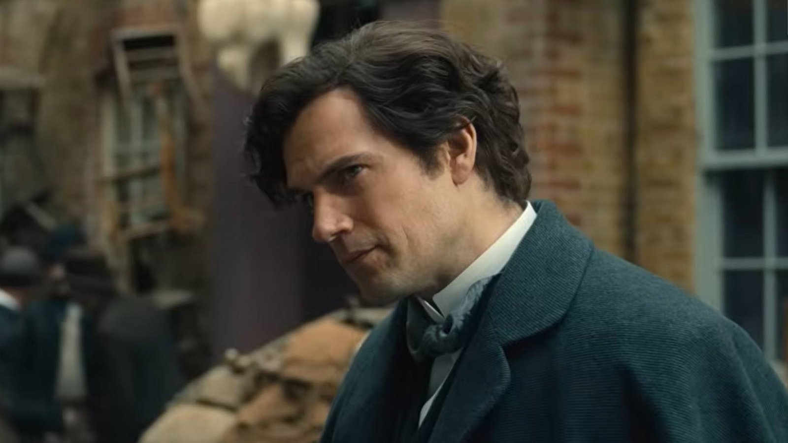 Henry Cavill as Sherlock Holmes in Enola Holmes 3