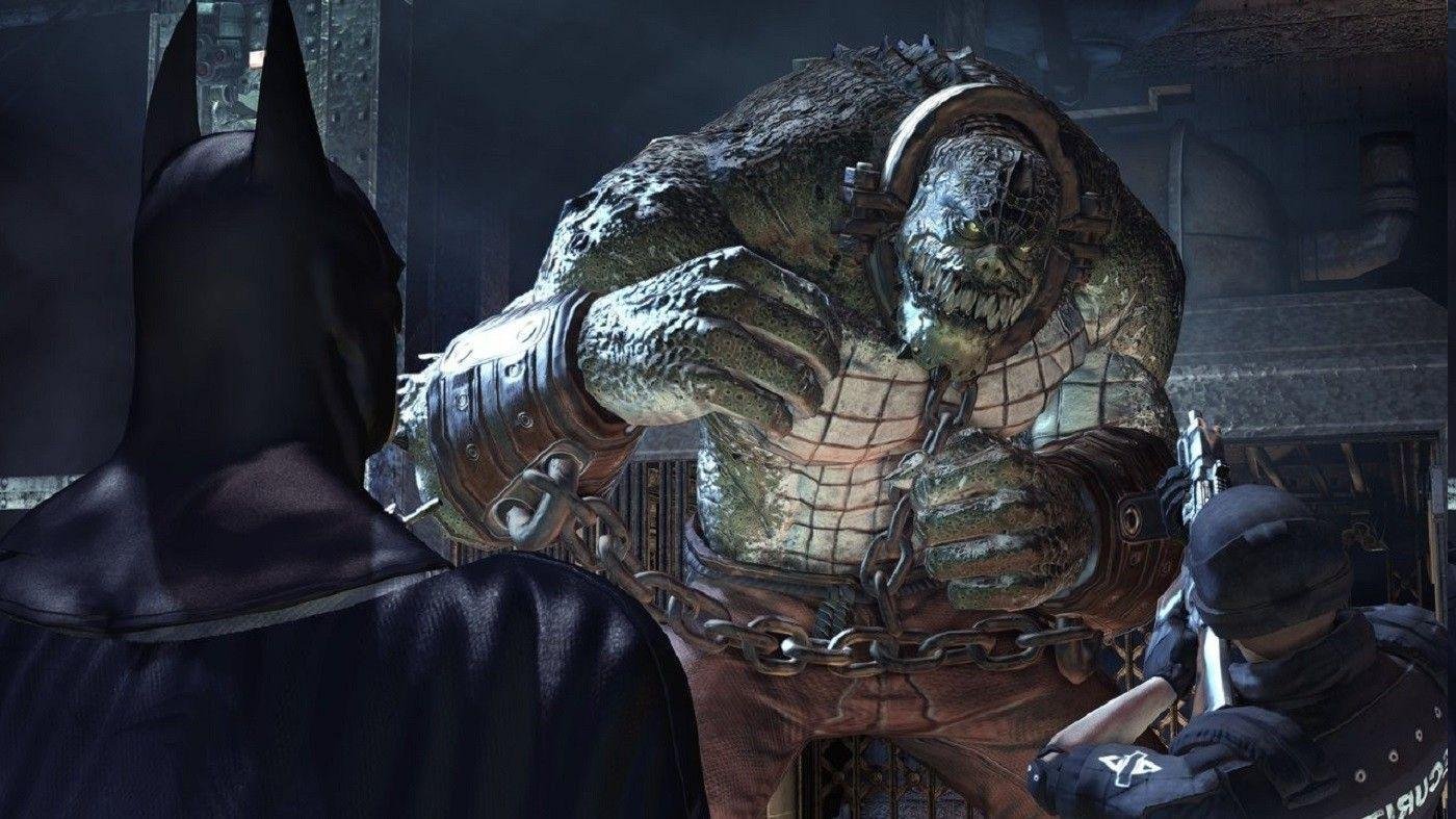 Killer Croc in Batman Arkham Asylum